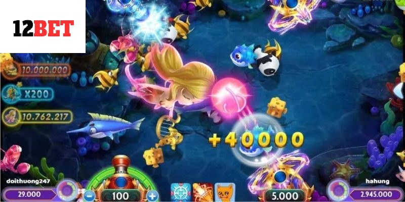 Dòng game Bắn cá vui luôn có nhiều công cụ hỗ trợ anh em khi chơi